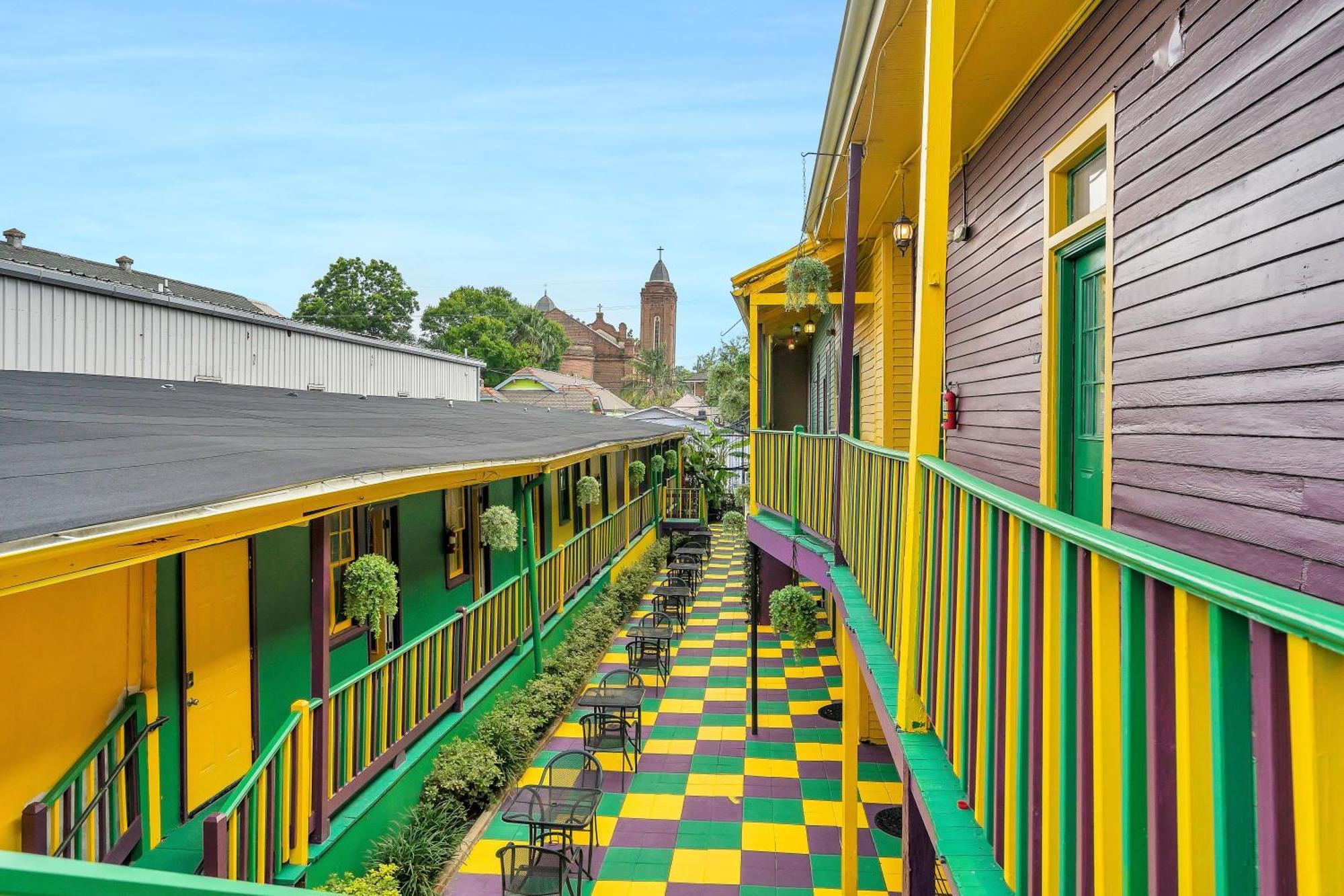 Historic Mardi Gras Inn Nueva Orleans Exterior foto