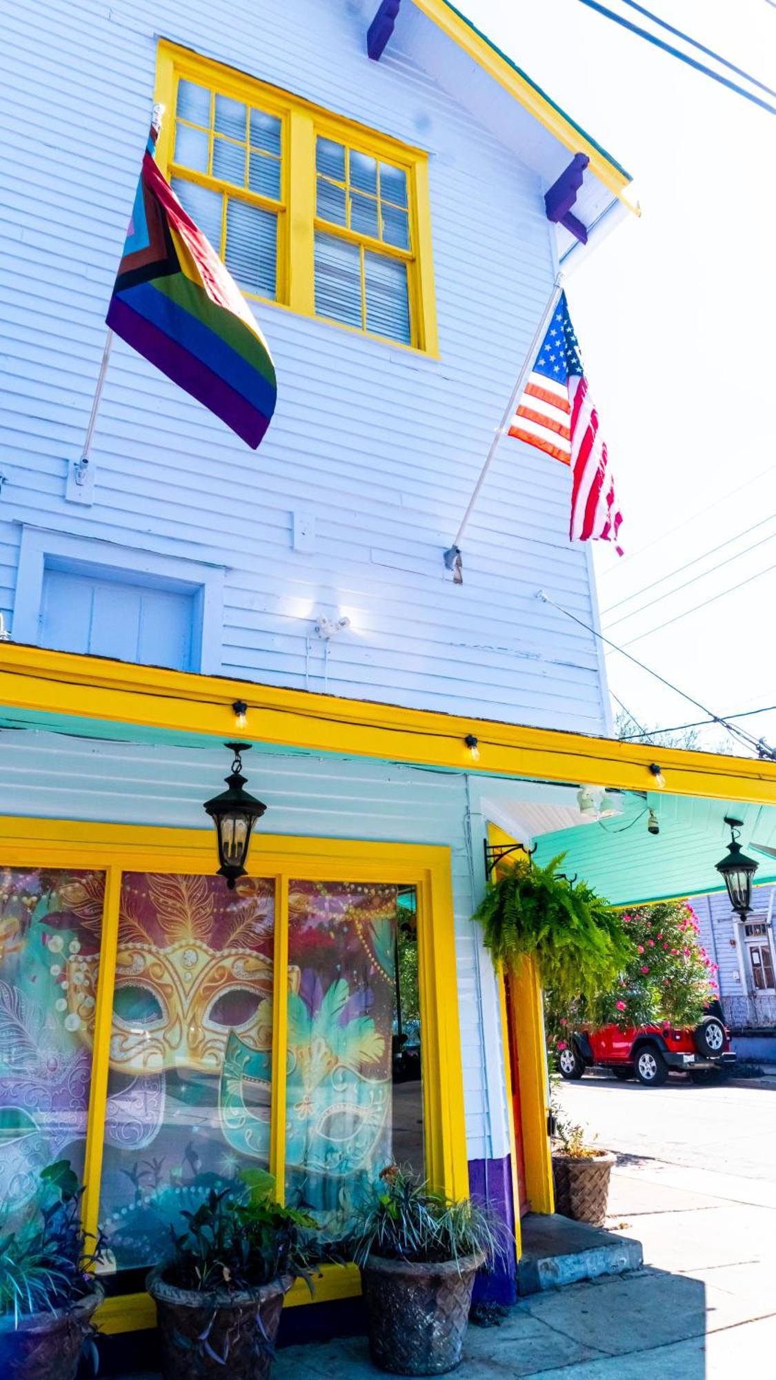Historic Mardi Gras Inn Nueva Orleans Exterior foto